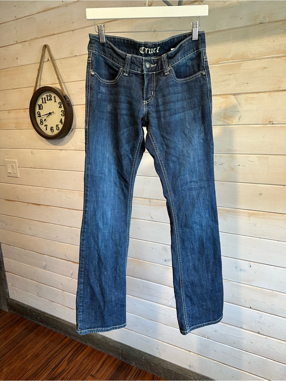 Cruel Girl | Rayna Stretch Dark Wash Bootcut Western Jeans